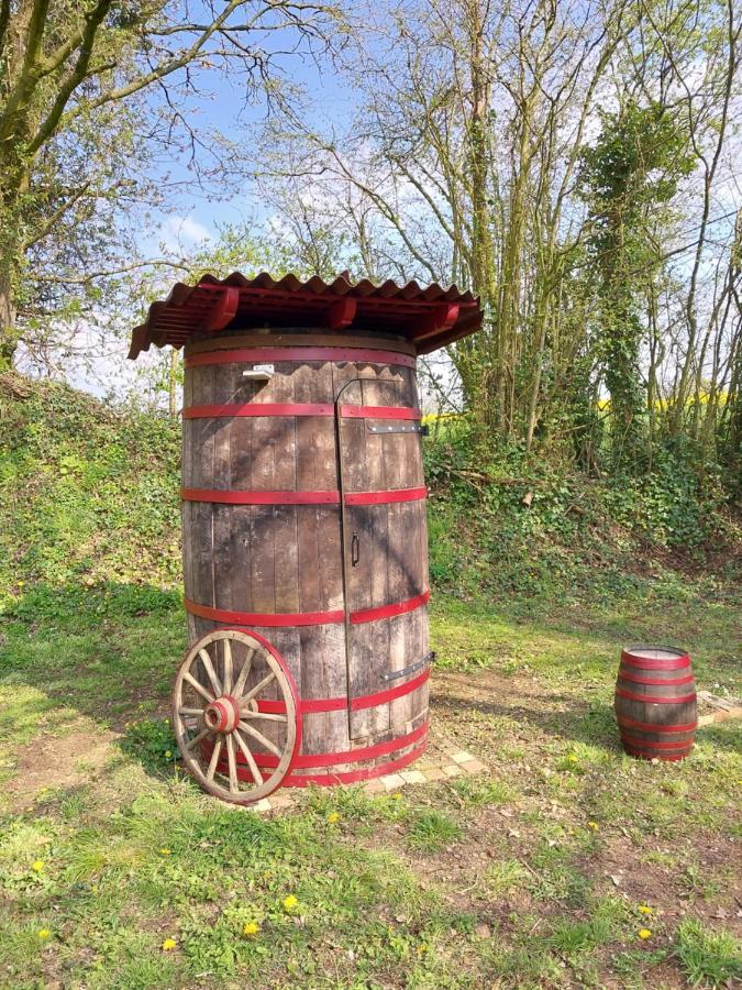 L'Authentique Tonneau A Cidre D'Emma Villa Litteau Dış mekan fotoğraf