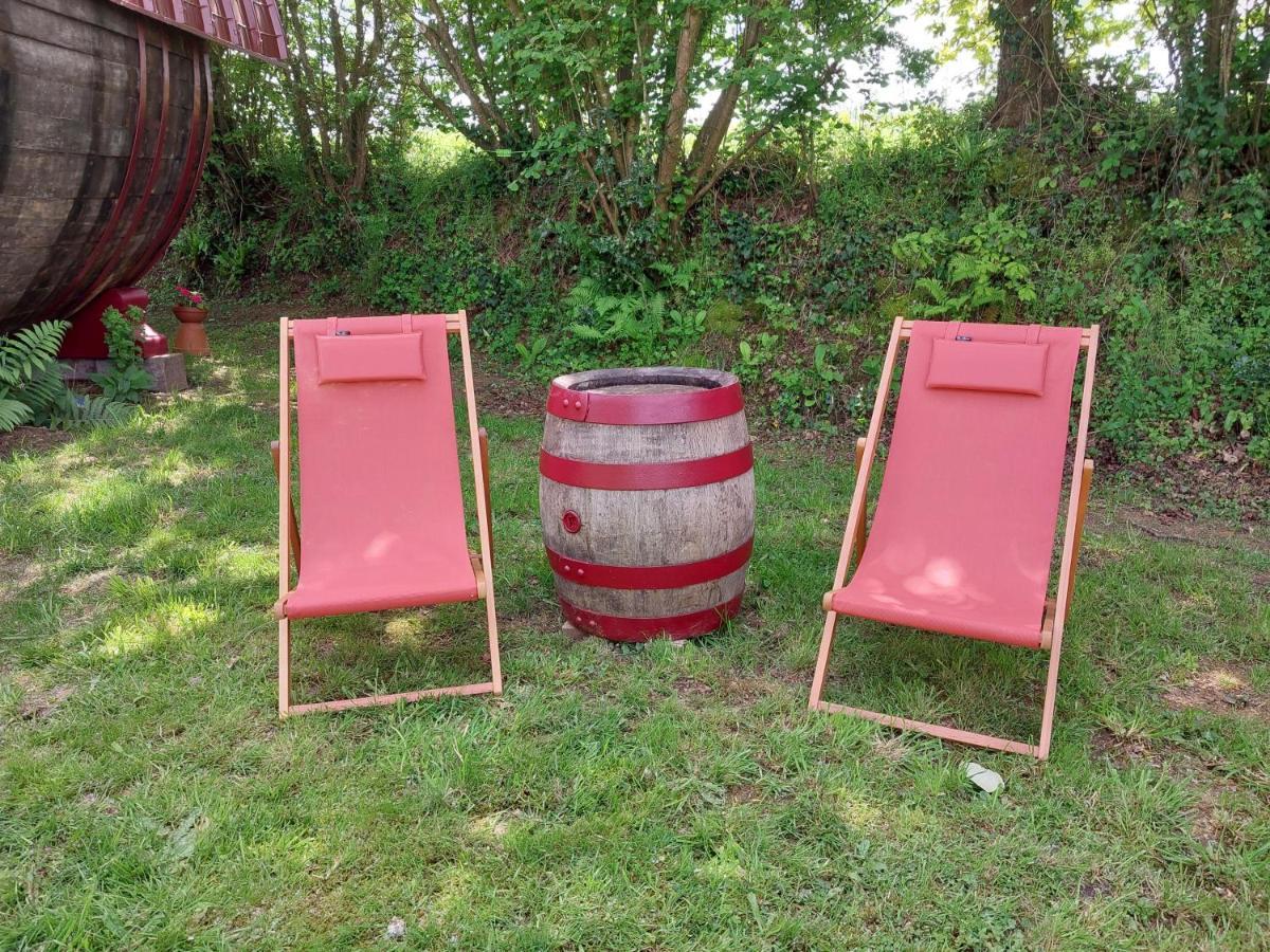 L'Authentique Tonneau A Cidre D'Emma Villa Litteau Dış mekan fotoğraf