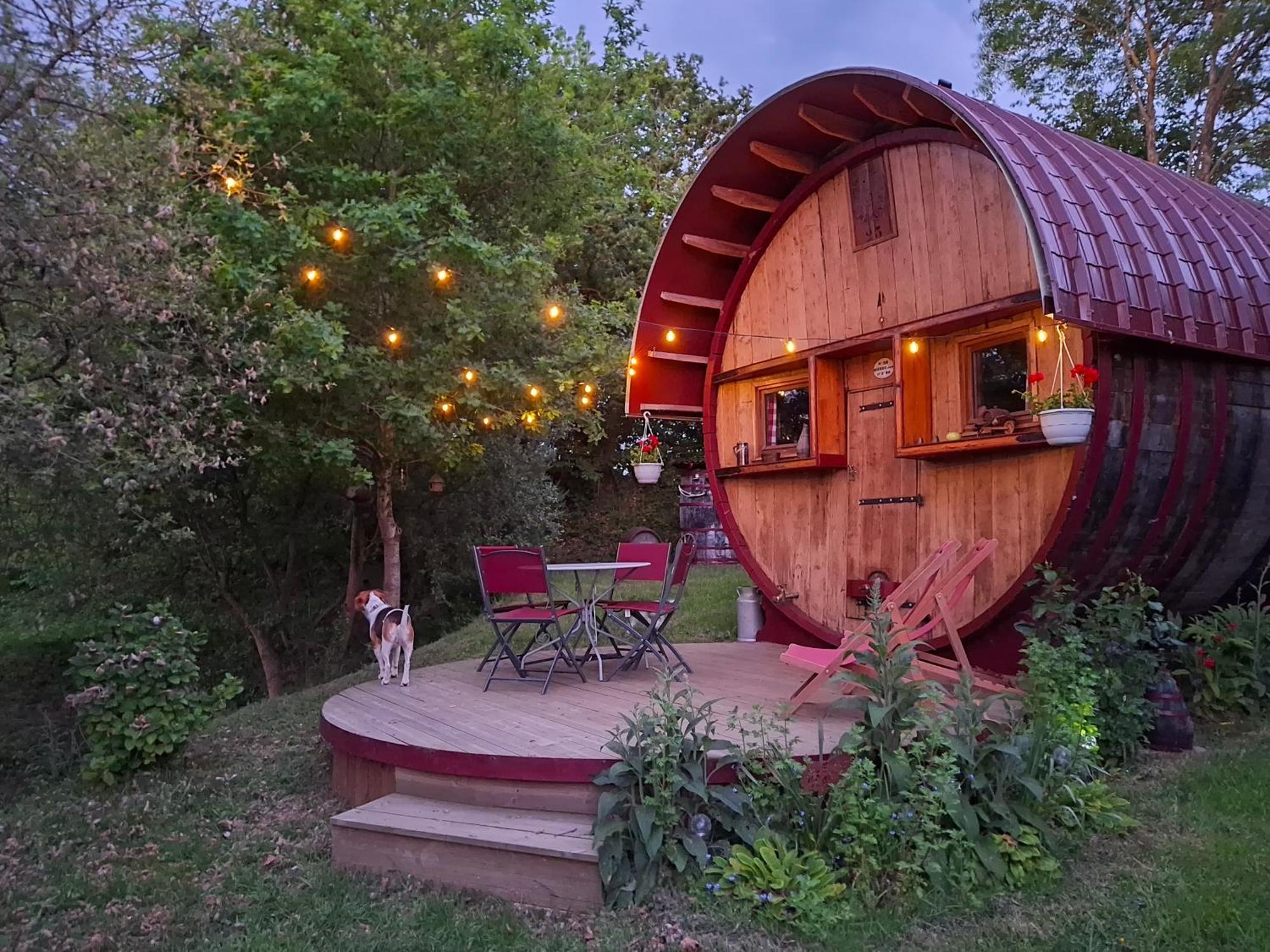 L'Authentique Tonneau A Cidre D'Emma Villa Litteau Dış mekan fotoğraf